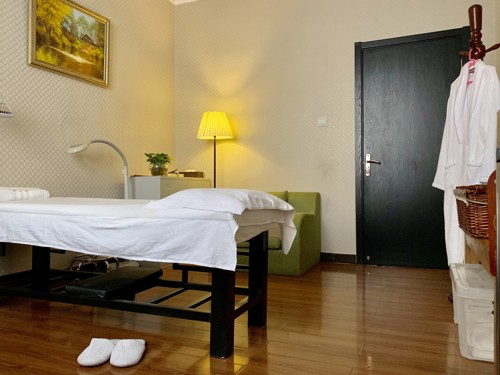 Relaxation rooms at the JENSIN clinic